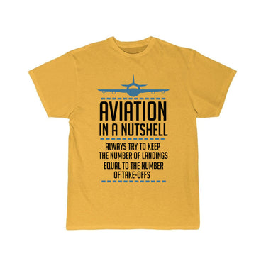Aviation In A Nutshell Funny ATC Pilot Gift T-SHIRT THE AV8R